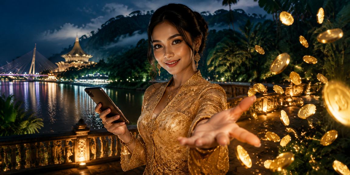 Proses deposit dengan pakaian kebaya Malaysia di Kuching — akaun pertaruhan badminton sport088
