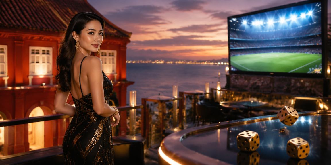 Suasana pertaruhan bola sepak di Melaka dengan gaya tempatan Malaysia